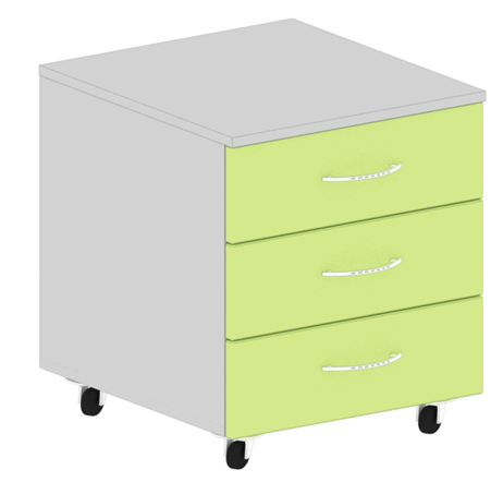 Тумба мобільна ТК-Ренессанс